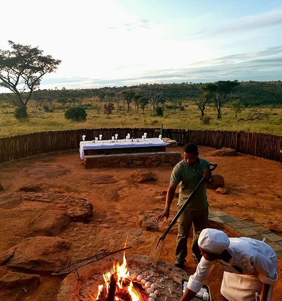 Culinary experience at Sekala Private Game Lodge