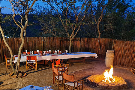 Exclusive sundowner experience in Welgevonden