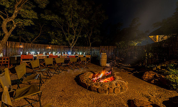 Main lodge building at Sekala Private Game Lodge
