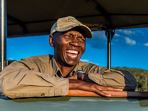 Patrick, head game ranger at Sekala Private Game Lodge