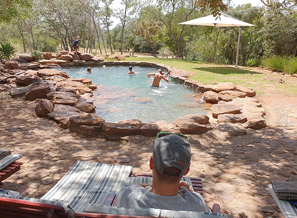 Sekala Lodge swimming pools